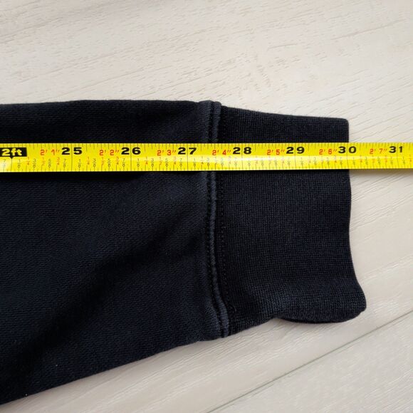 Nike Sportswear French Terry Pullover Hoodie Mens Medium Black DD4666-010 - Picture 11 of 12